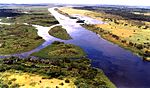 Kissimmee River canal section